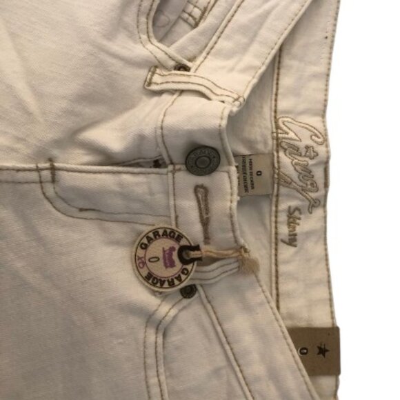 Garage white skinny jeans - size 0 - Picture 8 of 10